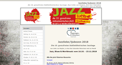 Desktop Screenshot of jazzliebe.at