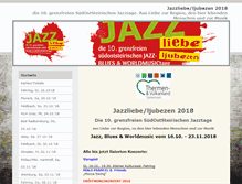 Tablet Screenshot of jazzliebe.at
